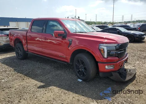 2024 Ford F150 Platinum z USA, uszkodzony, nr VIN 1FTFW7LD3RFB23527